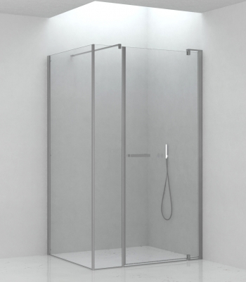 Shower enclosures E1B4A + E1G1A, Corner - Pivot Door